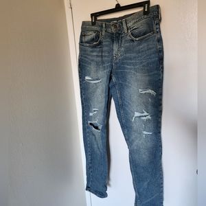 Men's Old Navy Athletic Taper Ripped Jeans Size 30 x 32